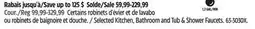 Canadian Tire Selected Kitchen, Bathroom and Tub & Shower Faucets offer