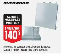 Canadian Tire Sherwood Hockey Practice Tiles offer