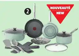 Canadian Tire T-fal 12-Pc Ceramic Non-Stick Cookware Set offer