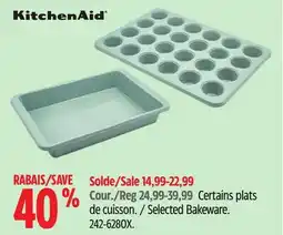 Canadian Tire KitchenAid Selected Bakeware offer