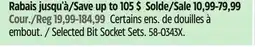 Canadian Tire MAXIMUM Selected Bit Socket Sets offer
