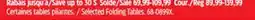 Canadian Tire For Living Selected Folding Tables offer