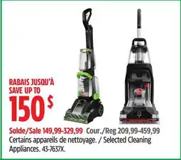 Canadian Tire Selected Cleaning Appliances offer