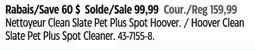 Canadian Tire Hoover Clean Slate Pet Plus Spot Cleaner offer