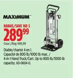 Canadian Tire MAXIMUM Diable offer