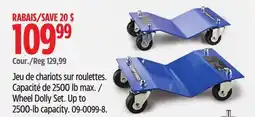 Canadian Tire Certified Wheel Dolly Set offer