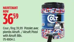 Canadian Tire Airsoft Pistol with Airsoft BBs offer