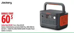 Canadian Tire Jackery E600 Plus 800/1600W 632Wh Portable Power Station offer