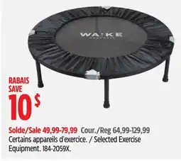Canadian Tire Selected Exercise Equipment offer