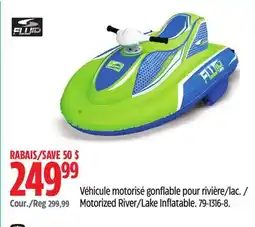 Canadian Tire Fluid Motorized River/Lake Inflatable offer