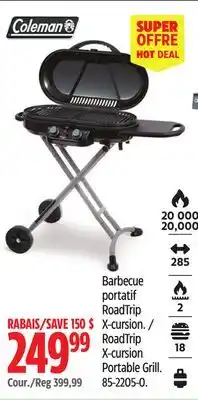 Canadian Tire RoadTrip X-cursion Portable Grill offer