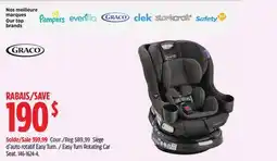 Canadian Tire Graco Easy Turn Rotating Car Seat offer