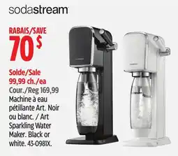 Canadian Tire Soda Stream Art Sparkling Water Maker offer
