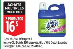 Canadian Tire Old Dutch Laundry Detergent, 150-Load offer