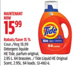 Canadian Tire Tide Liquid HE Original Scent offer