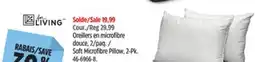 Canadian Tire Soft Microfibre Pillow offer