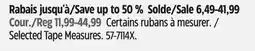 Canadian Tire Certains rubans à mesurer offer