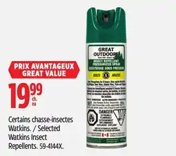 Canadian Tire Selected Watkins Insect Repellents offer