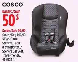 Canadian Tire Cosco Scenera Car Seat. Travel-friendly offer