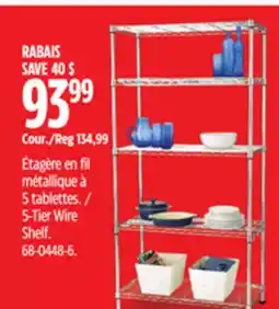 Canadian Tire 5-Tier Wire Shelf offer