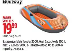 Canadian Tire Bestway Kondor 2000 6´ Inflatable Boat offer