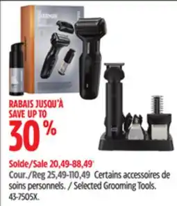 Canadian Tire Selected Grooming Tools offer