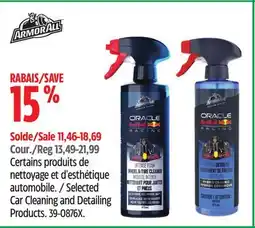 Canadian Tire Selected Car Cleaning and Detailing Products offer