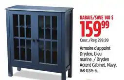 Canadian Tire Canvas Dryden Accent Cabinet, Navy offer