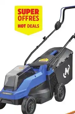 Canadian Tire Mastercraft 2 x 20V Brushless Lawn Mower, 14 with 2 x 4Ah Batteries & Charger offer