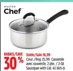 Canadian Tire Master Chef 2-Qt Saucepan with Lid offer