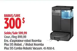 Canadian Tire Robot Roomba Plus 515 Combo Robotic Vacuum offer