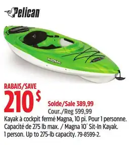 Canadian Tire Magna 10´ Sit-In Kayak offer