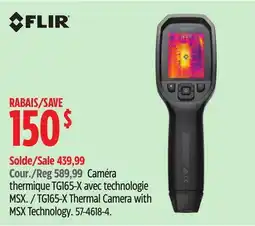 Canadian Tire Flir TG165-X Thermal Camera with MSX Technology offer