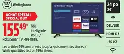 Canadian Tire Westinghouse Roku Smart TV offer