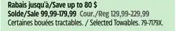 Canadian Tire Selected Towables offer