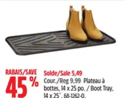 Canadian Tire Boot Tray offer