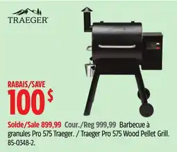 Canadian Tire Traeger Pro 575 Wood Pellet Grill offer