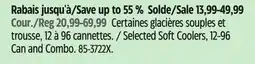 Canadian Tire Outbound Selected Soft Coolers, 12-96 Can and Combo offer