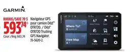 Canadian Tire Dēzl OTR720 Trucking GPS Navigator offer