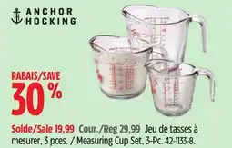Canadian Tire ANCHOR HOCKING Measuring Cup Set, 3-Pc offer
