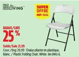 Canadian Tire Plastic Folding Chair offer
