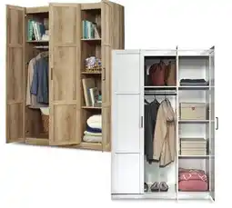Canadian Tire Sauder 3-Door Shaker Wardrobe offer