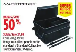 Canadian Tire Standard Collapsible Trunk Organizer offer