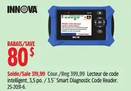 Canadian Tire Innova 3.5˝ Smart Diagnostic Code Reader offer
