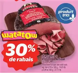 Metro CHARCUTERIES IRRESISTIBLE ARTISAN offer