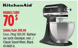 Canadian Tire KitchenAid Classic Stand Mixer, Black offer