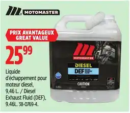 Canadian Tire Diesel Exhaust Fluid (DEF) offer