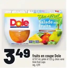 Metro FRUITS EN COUPE DOLE | DOLE FRUIT CUPS offer