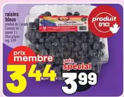 Metro RAISINS BLEUS | BLUE GRAPES offer