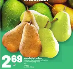 Metro POIRES BARTLETT OU BOSC | PEARS offer